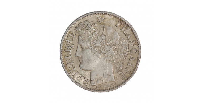 Monnaie, France, 2 Francs Cérès, IIIème République, Argent, 1887, Paris (A), P14403