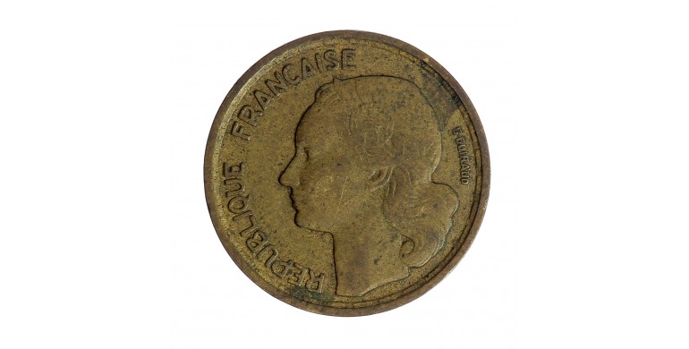 Monnaie, France, 10 Francs Giraud, IVe république, Bronze-Aluminium, 1954, P15520