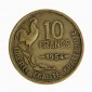 Monnaie, France, 10 centimes Guiraud, IVe République, bronze-aluminium, 1954, P15533