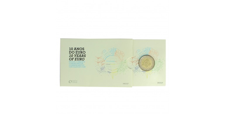 Portugal, 2 euro BE 10ème anniversaire de l'Euro, 2012, C10793