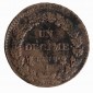 Monnaie, France, Un décime Dupré, Ier république, cuivre, An 8, Limoges (I), P15805