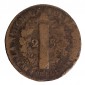 Monnaie, France, 2 Sols François, Louis XVI, métal de cloche, 1792, Strasbourg (BB), P15828