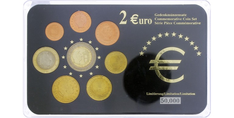 Luxembourg, Série Euro BU, 2003-2004, 8 pièces, C10872