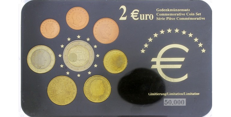 Lettonie, Série Euro, 2005 à 2007, 8 pièces, C10875