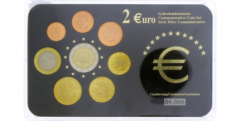 Finlande, Série euro, 2007, 8 pièces, C10878