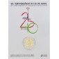 Portugal, 2 Euro BU 40ème anniversaire de la révolution de Carnage, 2014, C10902