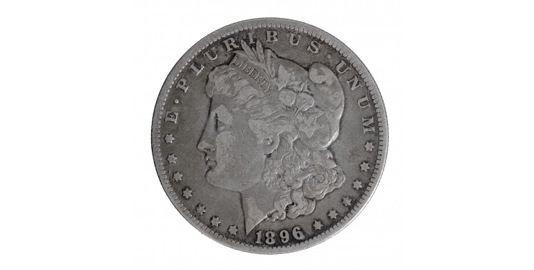 Monnaie, Etats-Unis, 1 Dollar Morgan, 1896, Argent, La Nouvelle-Orléans (O), P15572