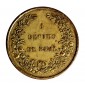 Monnaie, Colombie, 1 Decimo de Real, cuivre, 1847, P15623