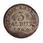 Monnaie, Empire Allemand, 3 albus Clemenz Wenzel, Argent, 1789, P15675