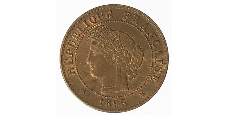 Monnaie, France , 1 centime Cérès, IIIème République, Bronze, 1895, Paris (A), P11980