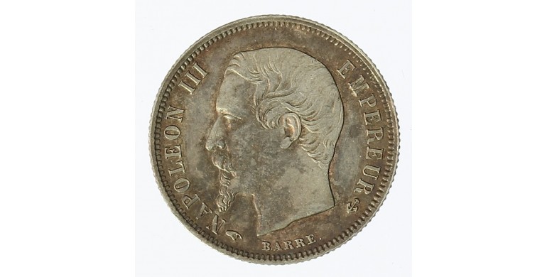 Monnaie, France, 50 centimes, Napoléon III, Argent, 1860, Paris (A), P12416