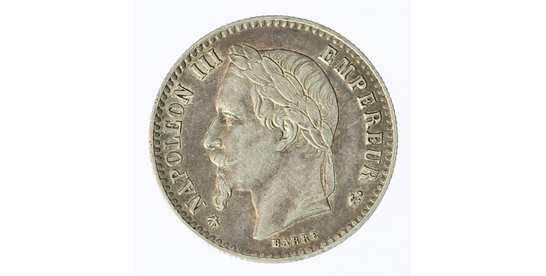 Monnaie, France, 50 centimes, Napoléon III, Argent, 1868, Paris (A), P12431