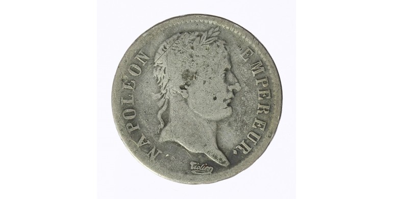 Monnaie, France, 1 franc, Napoléon Ier, Argent, 1808, Lyon (D), P12466