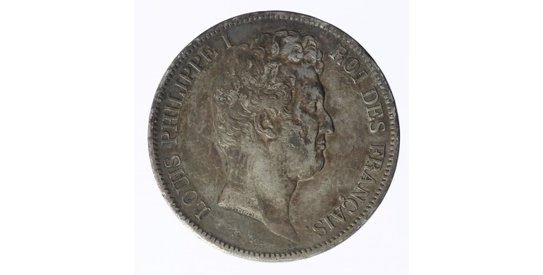 Monnaie, France, 5 francs, Louis-Philippe Ier, Argent, 1831, Lille (W), P12481