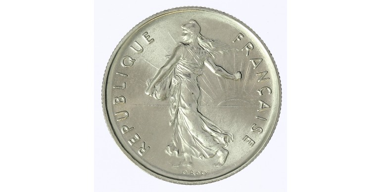 Monnaie, France, 5 francs Semeuse, Vème République, Nickel, 1986, Pessac, P12506