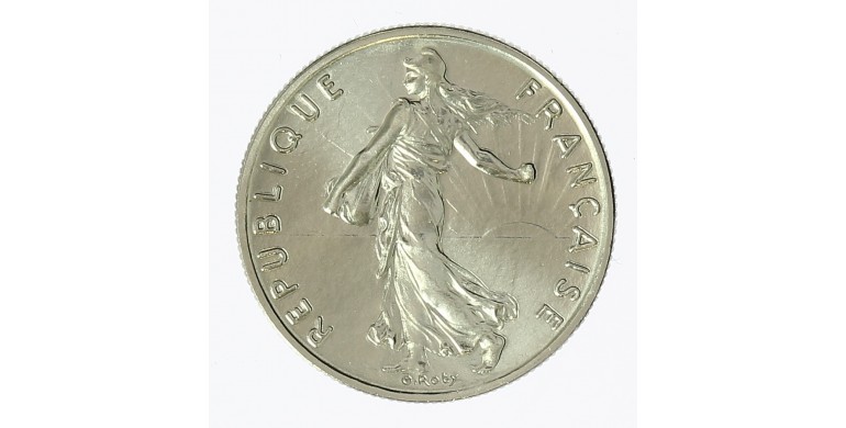 Monnaie, France, 1/2 franc semeuse, Vème république, Nickel, 1979, Pessac, P12509