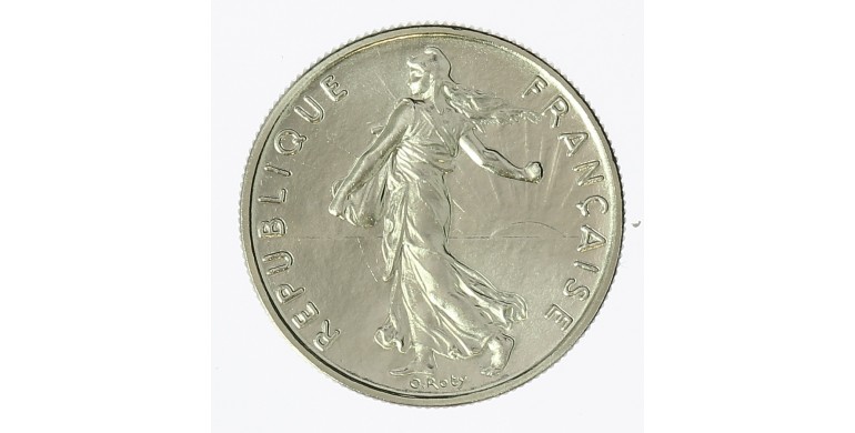 Monnaie, France, 1/2 franc semeuse, Vème république, Nickel, 1981, Pessac, P12511