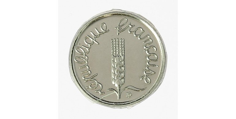 Monnaie, France, 1 centime à l'épi, Vème république, Acier Inoxydable, 1995, Pessac, P12516