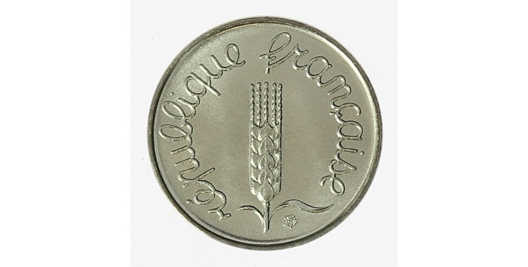 Monnaie, France, 1 centime à l'épi, Vème république, Acier Inoxydable, 1984, Pessac, P12518