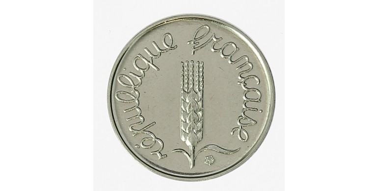 Monnaie, France, 1 centime à l'épi, Vème république, Acier Inoxydable, 1990, Pessac, P12520