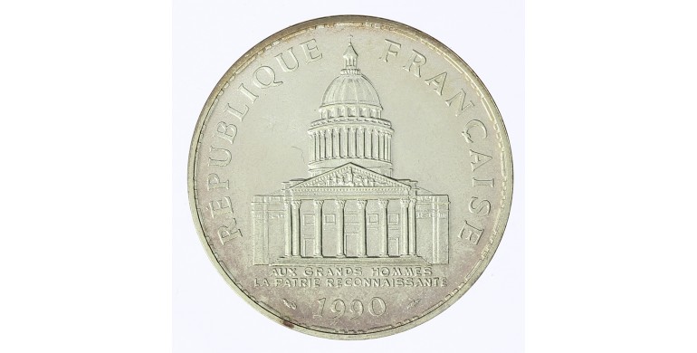 Monnaie, France, 100 francs Panthéon, Vème République, Argent, 1990, Pessac, P12532