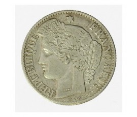 Monnaie, France, 50 centimes Cérès, IIIème République, Argent, 1871, Bordeaux (K), P12665