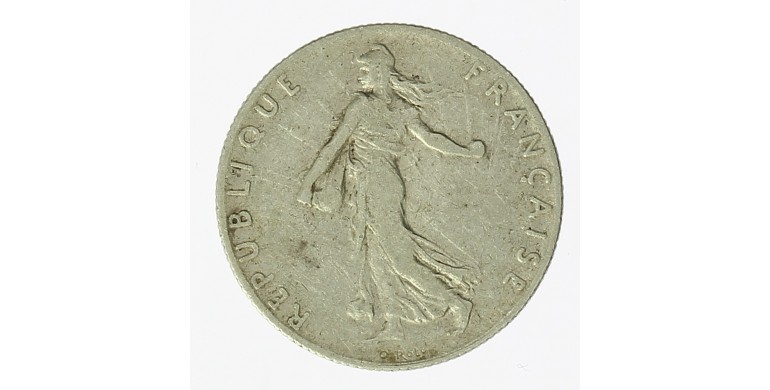 Monnaie, France, 50 centimes Semeuse, IIIème République, Argent, 1905, P12678