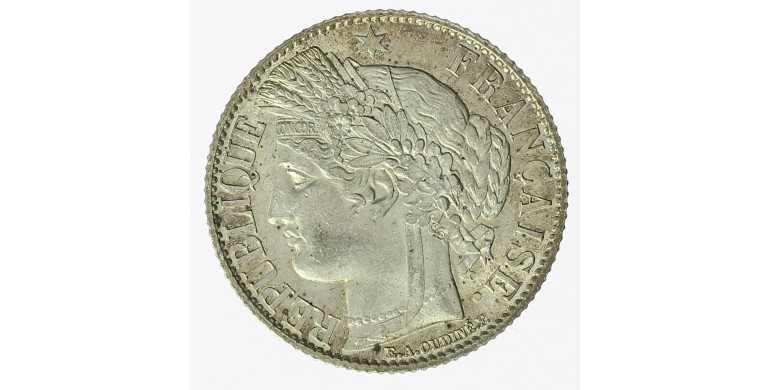 Monnaie, France, 1 franc Cérès, IIIème République, Argent, 1895,, P12679