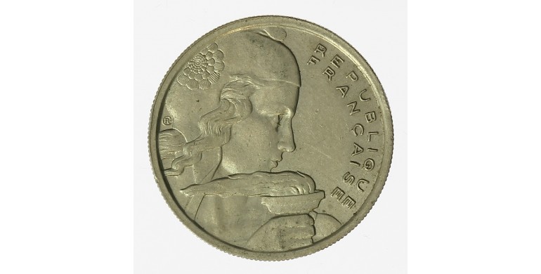 Monnaie, France, 100 francs Cochet, IVème République, Cupro-nickel, 1956,, P12688