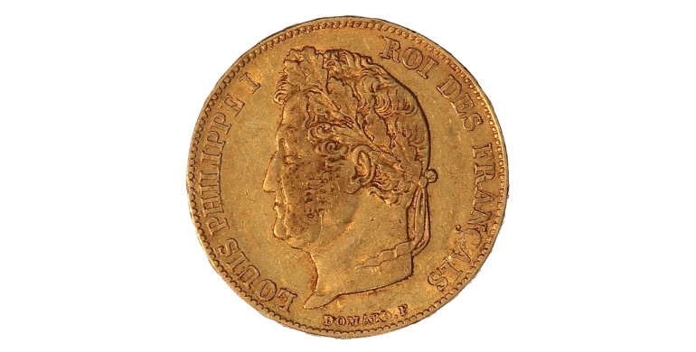 Monnaie, France, 20 francs, Louis-Philippe Ier, Or, 1848, Paris (A), P12731