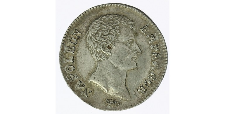 Monnaie, France, 1 franc, Napoléon Ier, Argent, An 13, Paris (A), P12751