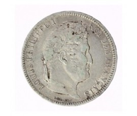 Monnaie, France, 5 francs Ier type Domard, Louis-Philippe Ier, Argent, 1831, Lille (W), P12823