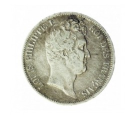 Monnaie, France, 5 francs type Tiolier avec le I, Louis-Philippe Ier, Argent, 1831, Toulouse (M), P12830