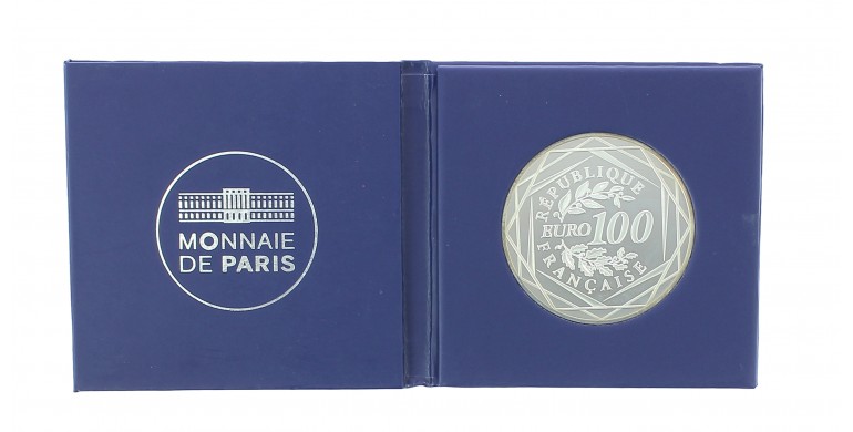 Monnaie de Paris, 100€ BU le Coq Gaulois, Pessac, 2016, P14534