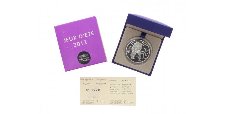 Monnaie de Paris, 10 Euro BE Londres Judo, Argent, 2012, Pessac, P14608